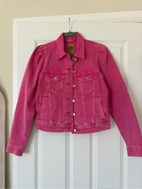 NWT Gap Barbie puff sleeve jacket